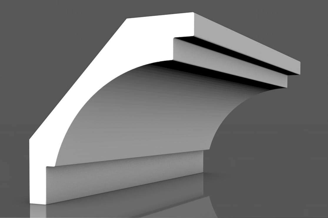 One Step Modern Crown Moulding