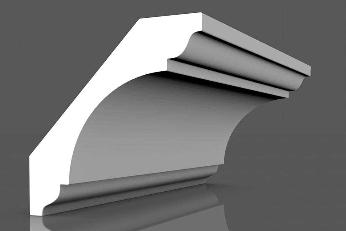 Symmetrical Crown Moulding