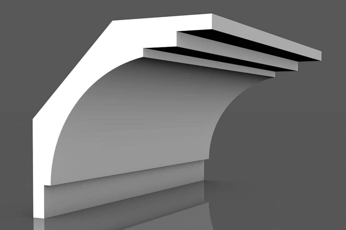 Two Step Crown Moulding